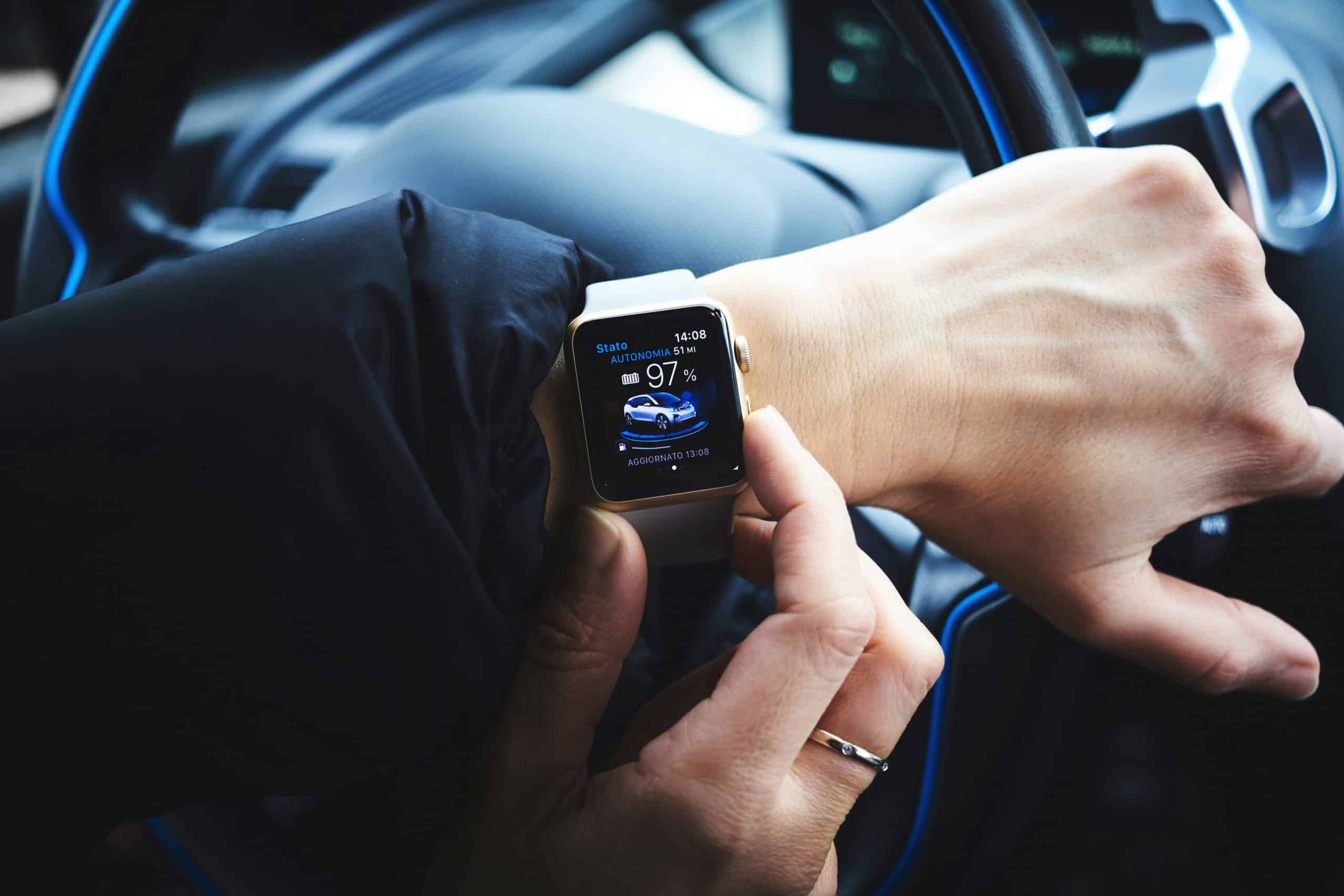 État de la batterie d’une voiture électrique