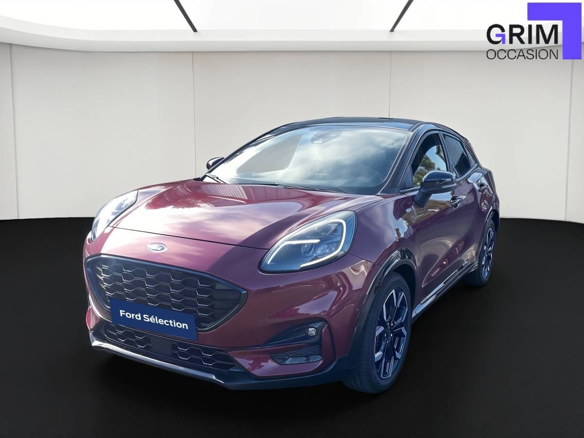 ford puma flexifuel ch mhev ss bvm st line x vivid ruby edition